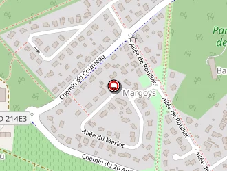 Carte de Orkyn à Canéjan