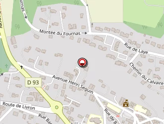 Carte de La Poste à Allex