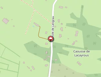 Carte de Complexe Sportif à Gramat