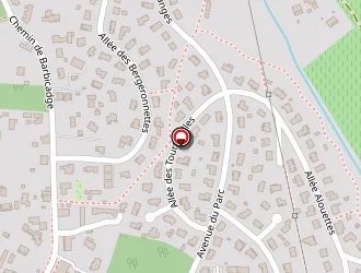 Carte de Peremarti Robin à Canéjan