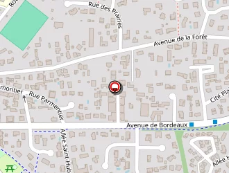 Carte de Sas Ares Centre Auto à Arès