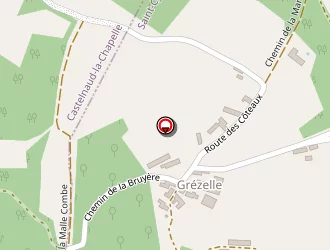 Carte de Magnol C.c.s.c à Saint-cybranet