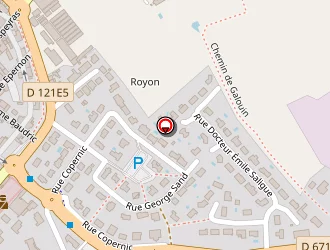 Carte de Poussange Nicolas à Créon