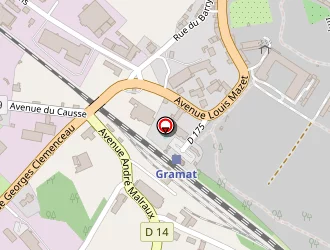 Carte de Ensemble Hotelier Curtet à Gramat