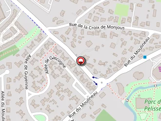 Carte de Inter Change Immobilier à Gradignan