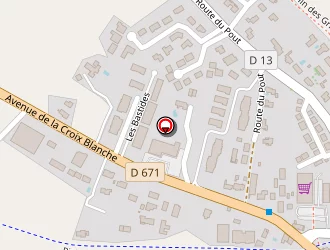 Carte de Créon Play School à Créon