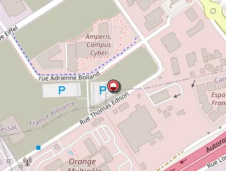 Carte de Cheops Technology France à Canéjan