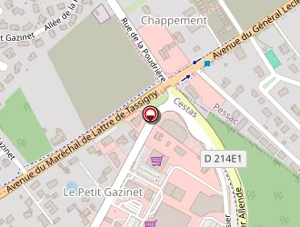 Carte de Lepetit Claude à Cestas