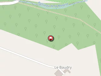 Carte de Château Des Baudry à Monestier