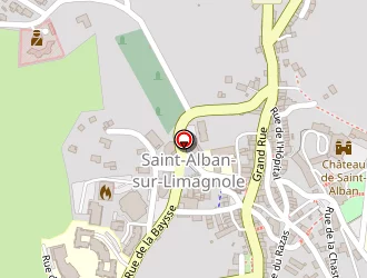 Carte de Stade à Saint-alban-sur-limagnole