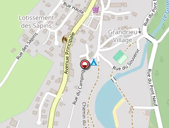 Carte de Moulin Sébastien à Grandrieu