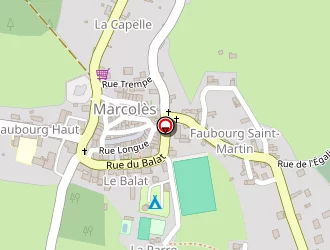 Carte de Guirbert Jean-luc à Marcolès