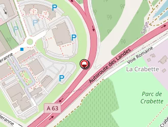 Carte de Aldi Marché à Gradignan