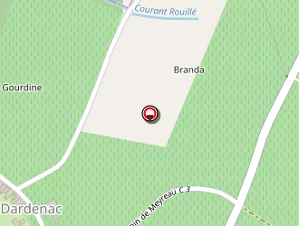 Carte de Cuisinelec à Dardenac