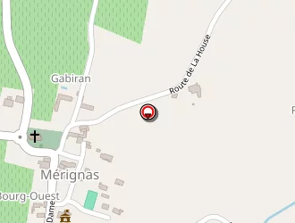 Carte de Villeligoux Robert à Mérignas