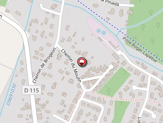 Carte de Garderes Eric à Sadirac