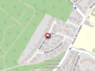 Carte de Pougnet Marie à Gradignan