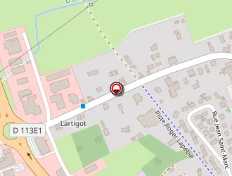 Carte de Aux Délices De Benjamin à Latresne