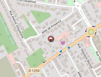 Carte de Aquitaine Diagnostics Services à Pessac