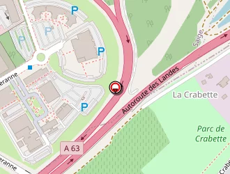 Carte de Altitude Infrastructure à Pessac