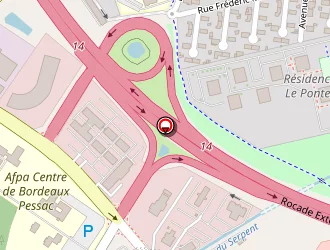 Carte de Dubos (sté Exploitation) à Pessac