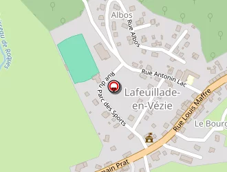 Carte de Trin Nicolas à Lafeuillade-en-vézie