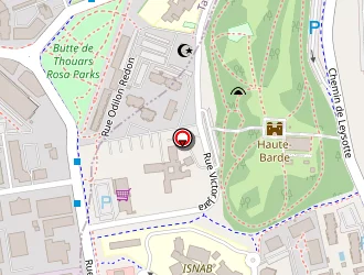 Carte de Lidl à Villenave-d'ornon