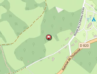 Carte de Camping Les Pins à Payrac