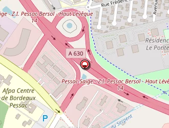 Carte de Financo à Pessac