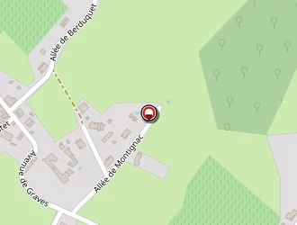 Carte de Château Du Garde à Cénac