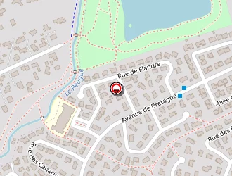 Carte de Juribat à Pessac