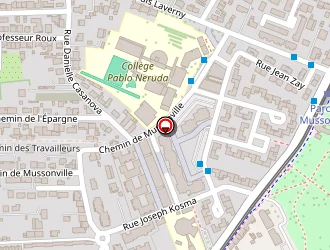 Carte de New Panda à Bègles