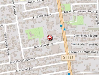 Carte de La Maison De Diane à Bègles