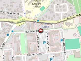 Carte de Coiff & Co à Pessac