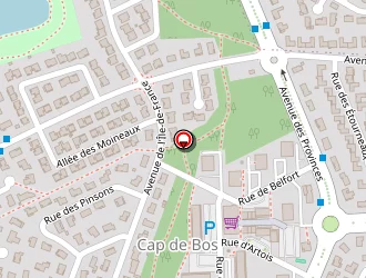 Carte de La Cabane De Bernie à Pessac