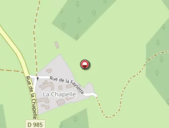 Carte de Favier à Grandrieu