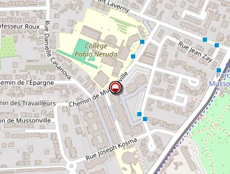 Carte de Rouvier Bernard à Bègles