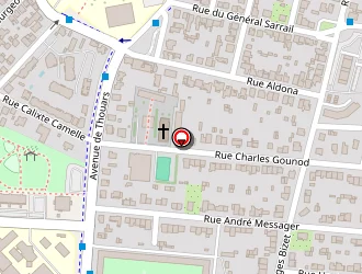 Carte de B & Y à Talence