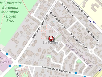 Carte de Fortier Romain à Pessac