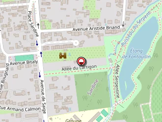 Carte de Bertolino Giacomo à Pessac