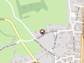 Carte de Pinson Nicolas à Payrac