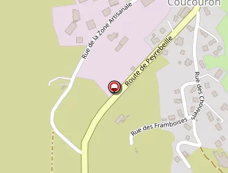 Carte de Anjarry à Coucouron