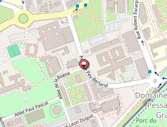 Carte de Sciences Po Bordeaux à Pessac