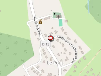 Carte de Bévin Yannick à Pout (le)