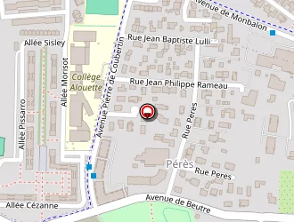 Carte de Spuc Hand Ball à Pessac