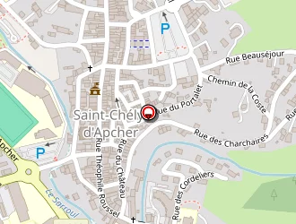 Carte de Chevalier Bernard à Saint-chély-d'apcher