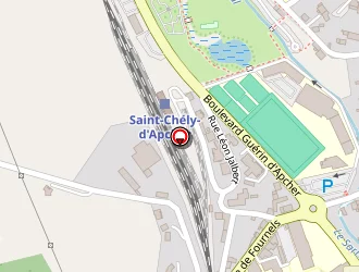 Carte de Salle De Danse à Saint-chély-d'apcher