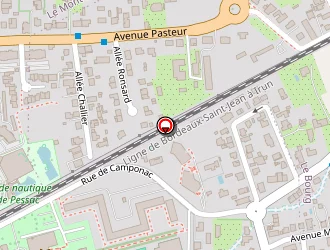 Carte de Médiathèque Jacques Ellul à Pessac