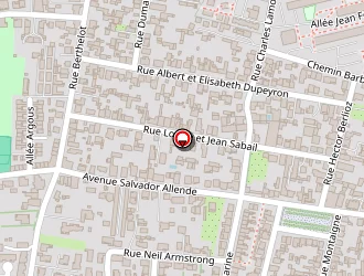 Carte de Saura Patrick à Bègles