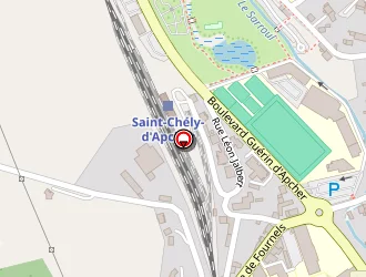 Carte de Menuiseries D'ici à Saint-chély-d'apcher